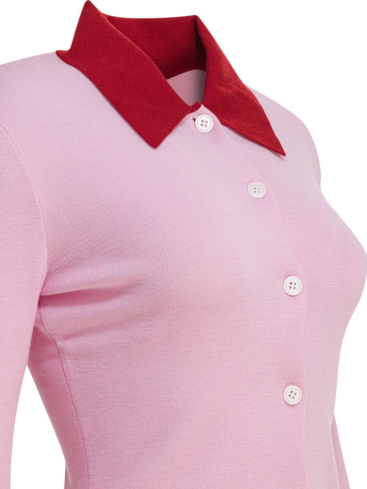 Self-Portrait Wool Cardigan Knitwear - Pink | 50aa792d033048065950ae672e8d42dd73777601