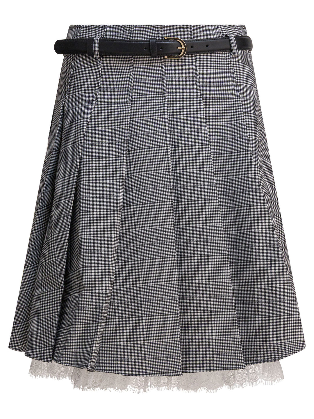 Self-Portrait Pleated Miniskirt Skirts - Grey | 4299c5e1b1e0aac6540987e0d559c62064c1e461