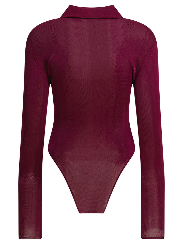 Self-Portrait  Tops - Bordeaux | 5b481b205d3bc0847303dad85bec1cedffdb2d6d