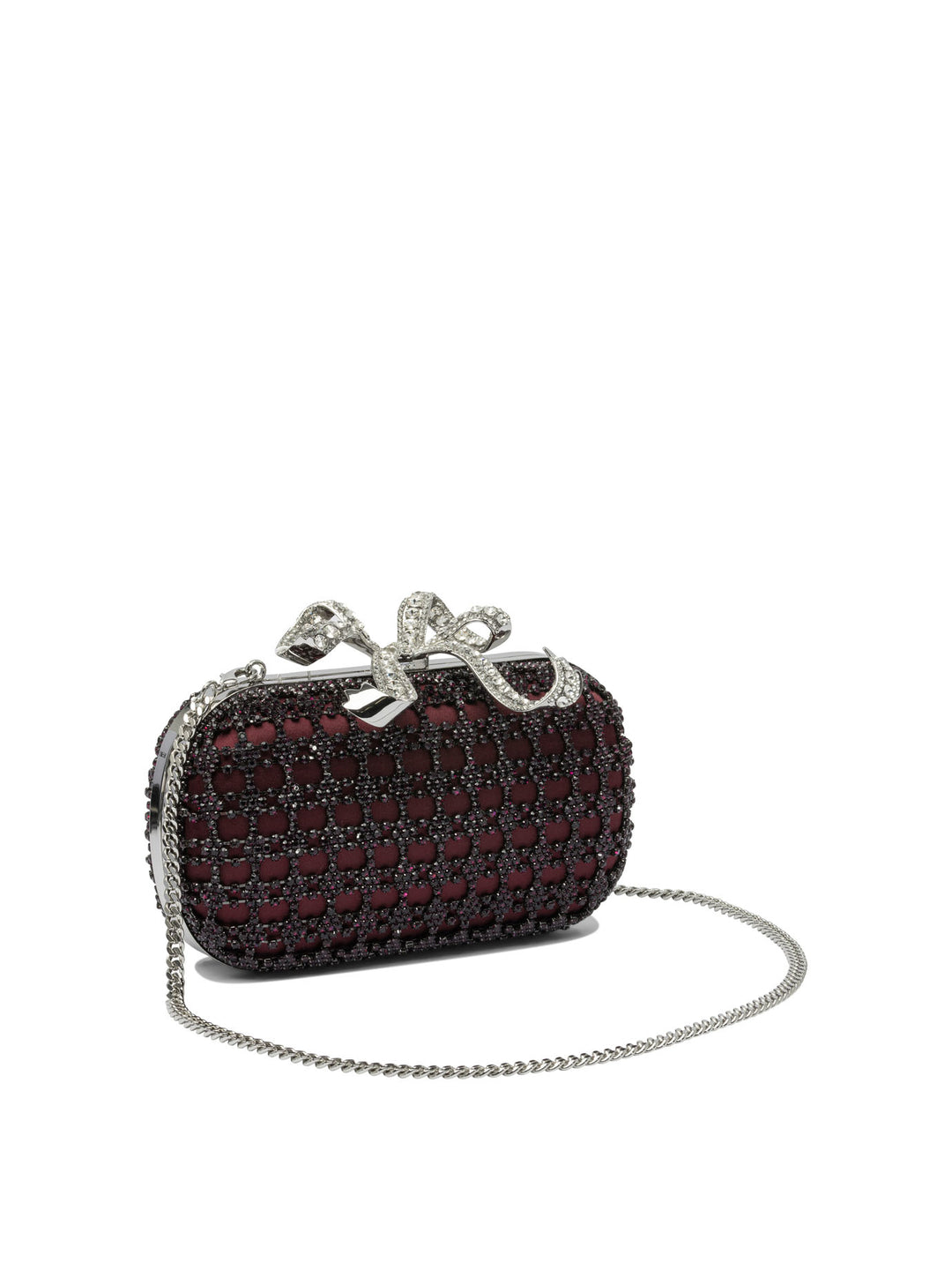 Self-Portrait  Clutches - Bordeaux | c8f2d13e5a65c1fee26e9510291b0fdfe42c7ac8