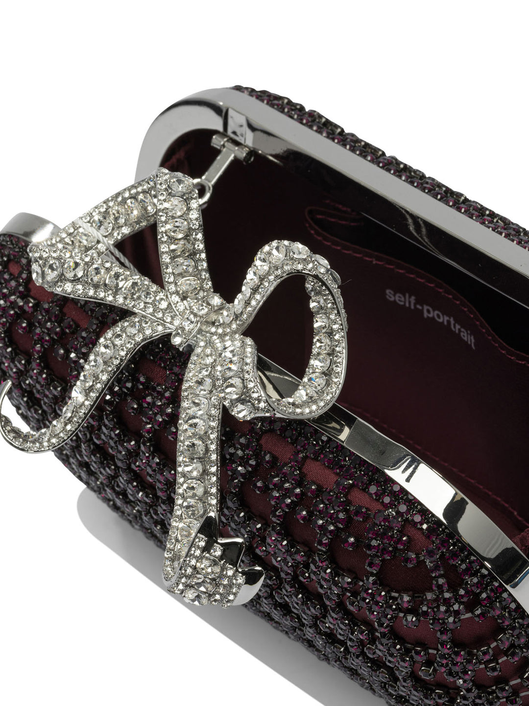 Self-Portrait  Clutches - Bordeaux | 236d66a00dbe586c148975198431404cc001158a