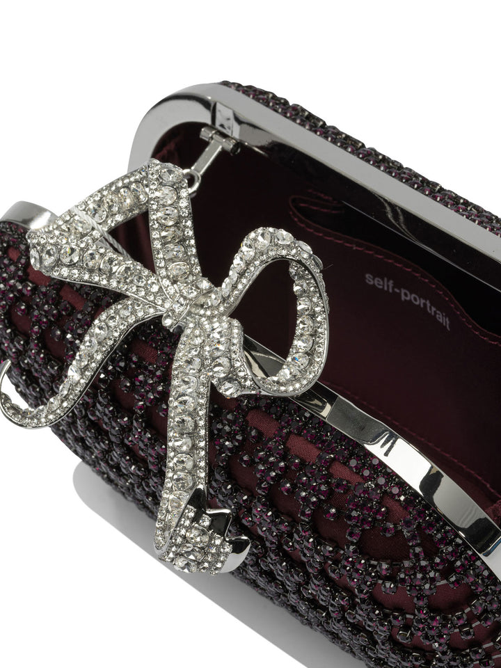Self-Portrait  Clutches - Bordeaux | 236d66a00dbe586c148975198431404cc001158a