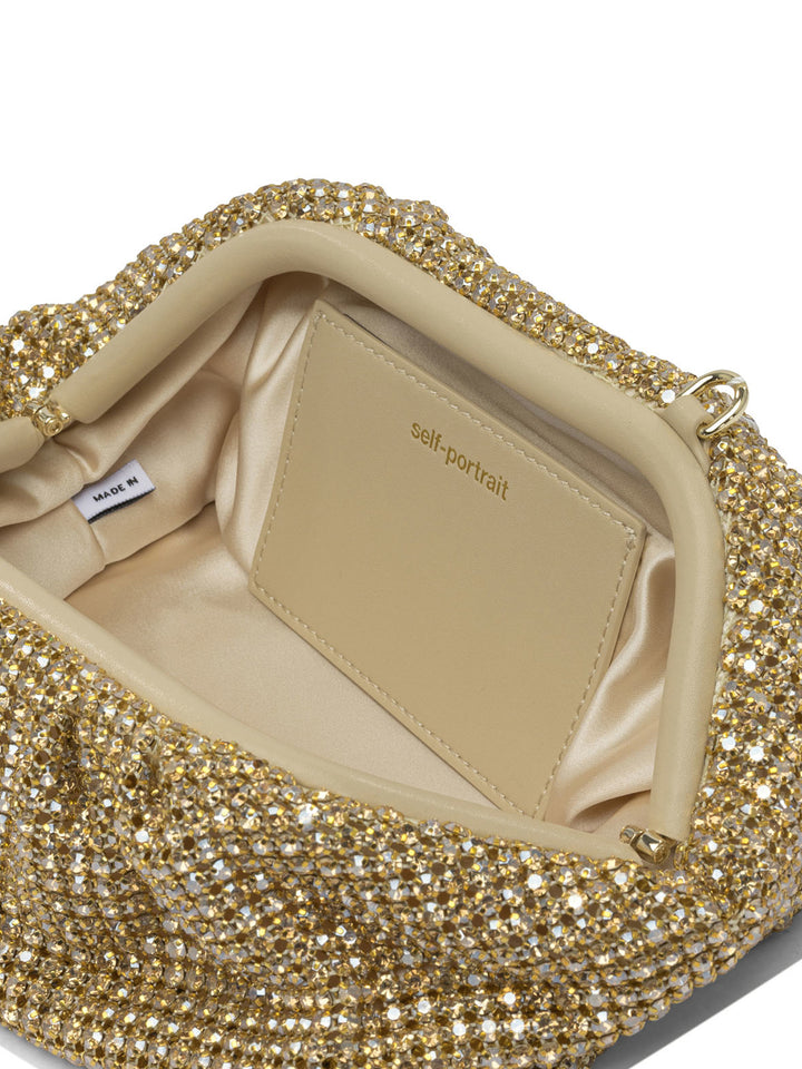 Self-Portrait  Clutches - Gold | 8ca4debc145d25dad5a76021041fde4e887e5438