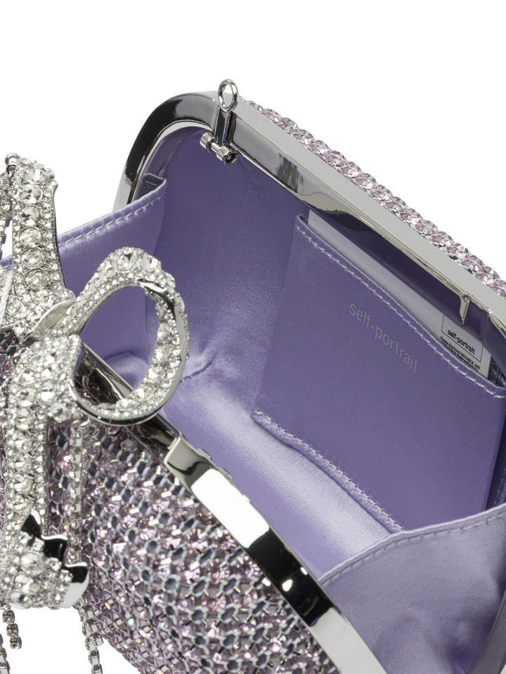 Self-Portrait  Clutches - Purple | 68ed49d844add3326b6d3aaa9c4b59ae781af910