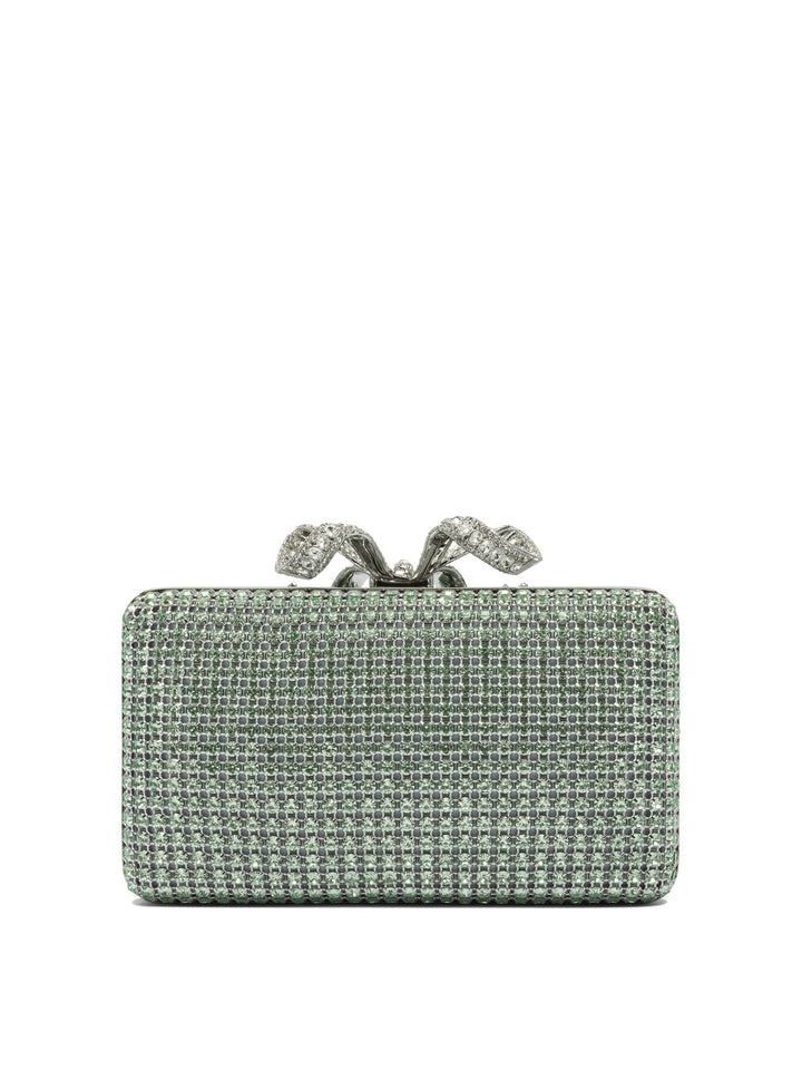 Self-Portrait  Clutches - Green | 31ed717867b6bac2e5d59262533787ca79b660cc