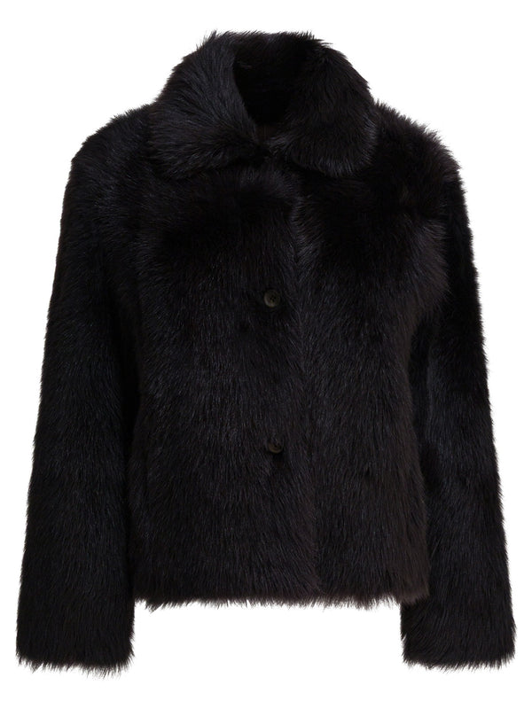 Fur Coat Jackets And Coats Brown