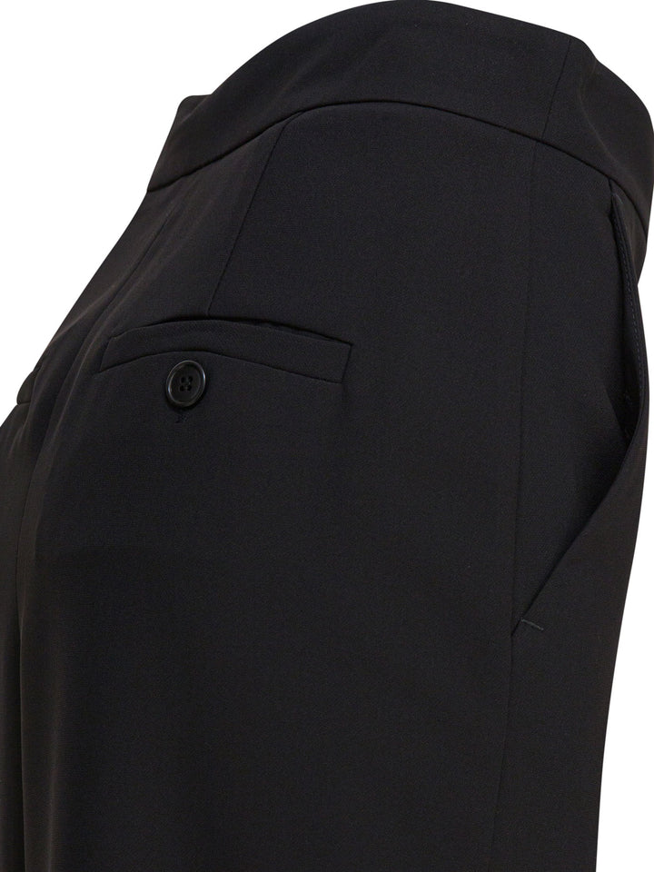 Semper Midi Skirt With Double Slit Skirts - Black | 5b05ce94e2c5d6f4ef24d35483cb353c63720a9f