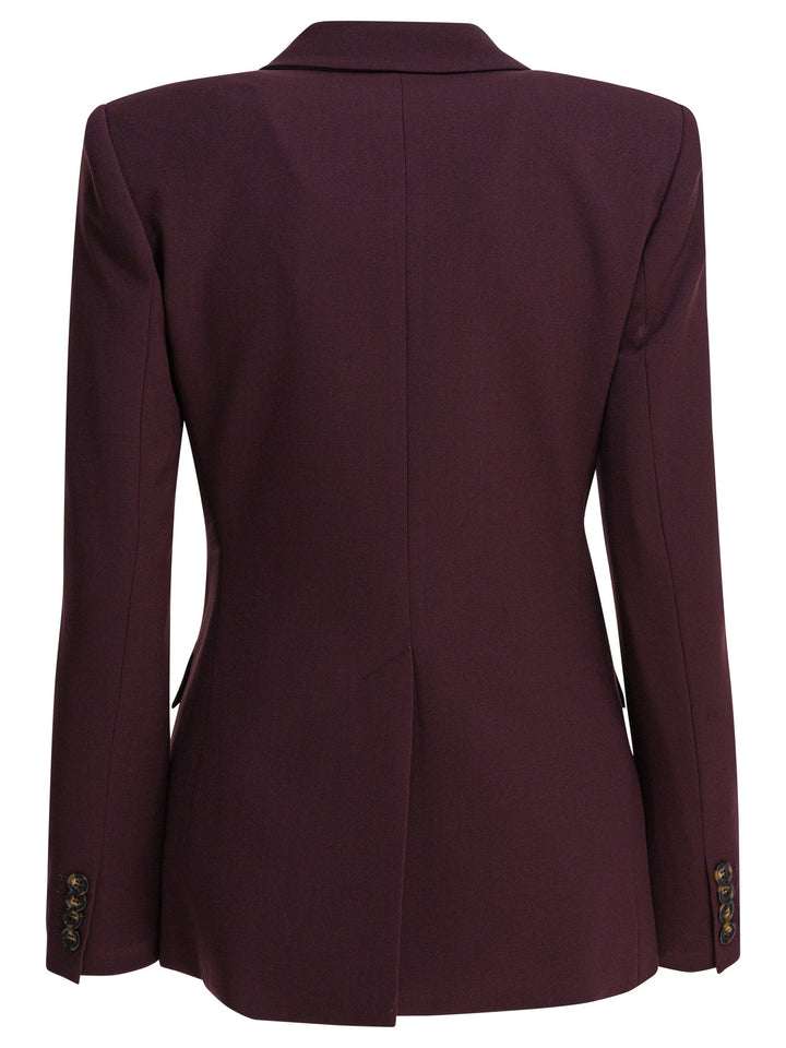 Semper Balzer Double-Breasted Jackets and Coats - Bordeaux | 00da208c1aca972185853af8e285cdbb002374bf