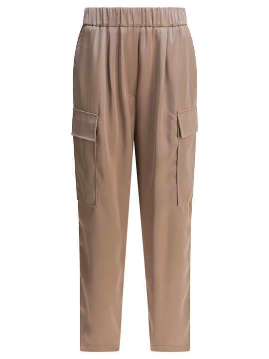 Cargo Pants Trousers Beige