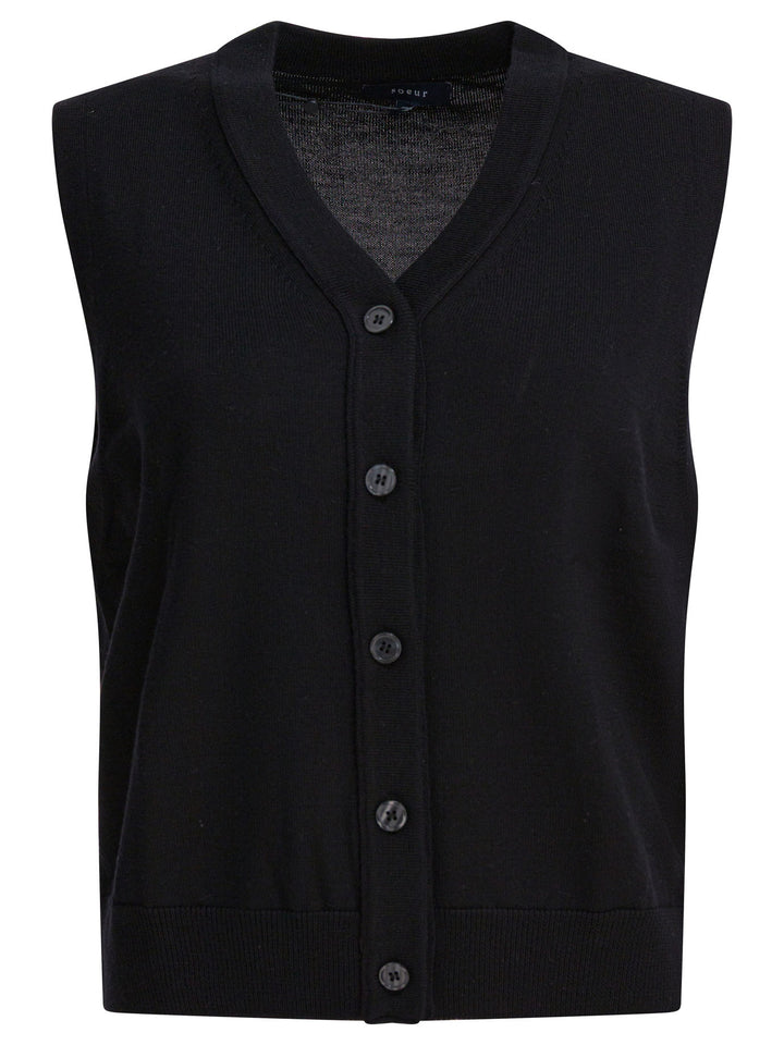 Soeur Chiara Knitwear - Black | 3a19aed8571cd260c576f045817b2f70f2875f78