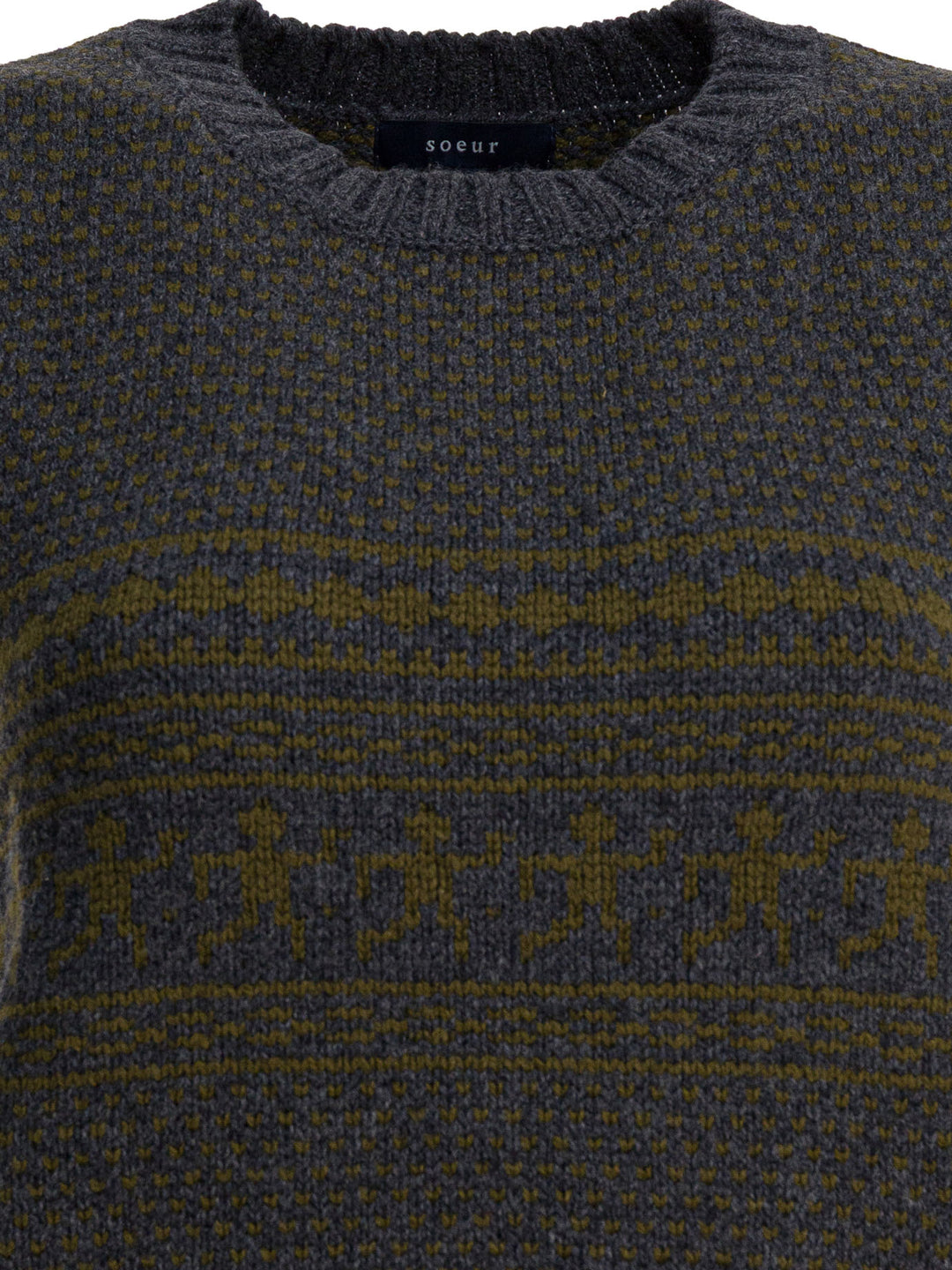 Soeur Namaste Knitwear - Grey | 6bd6b6ff0eaf6f84ff9bcf02f301cb3849289233