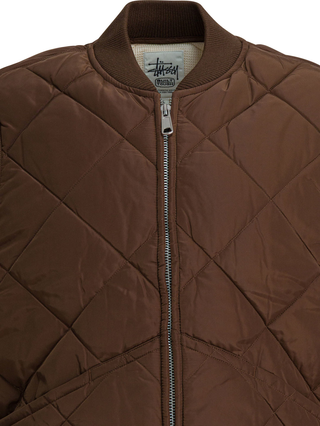 StüSsy Insulated Vest Jackets and Coats - Brown | 2ecffc1183743fc8b5af7ebba5e79308179c890d
