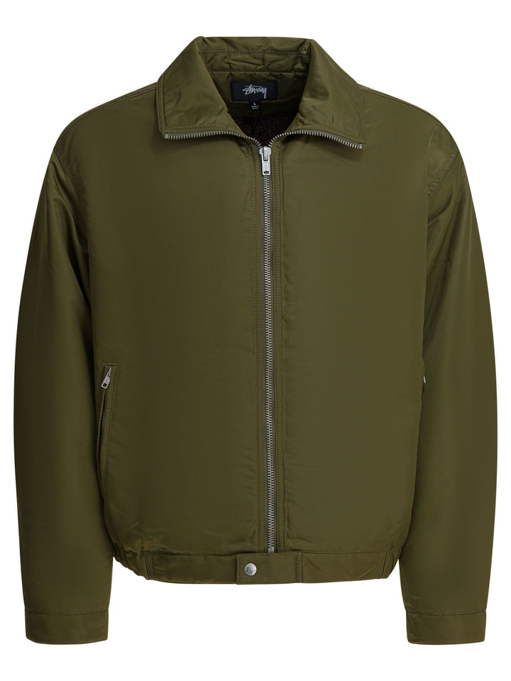 StüSsy Jackets & Coats Jackets and Coats - Green | f9c644f619dcb3a6259d4b9f7c21aa8a95e5b2cb