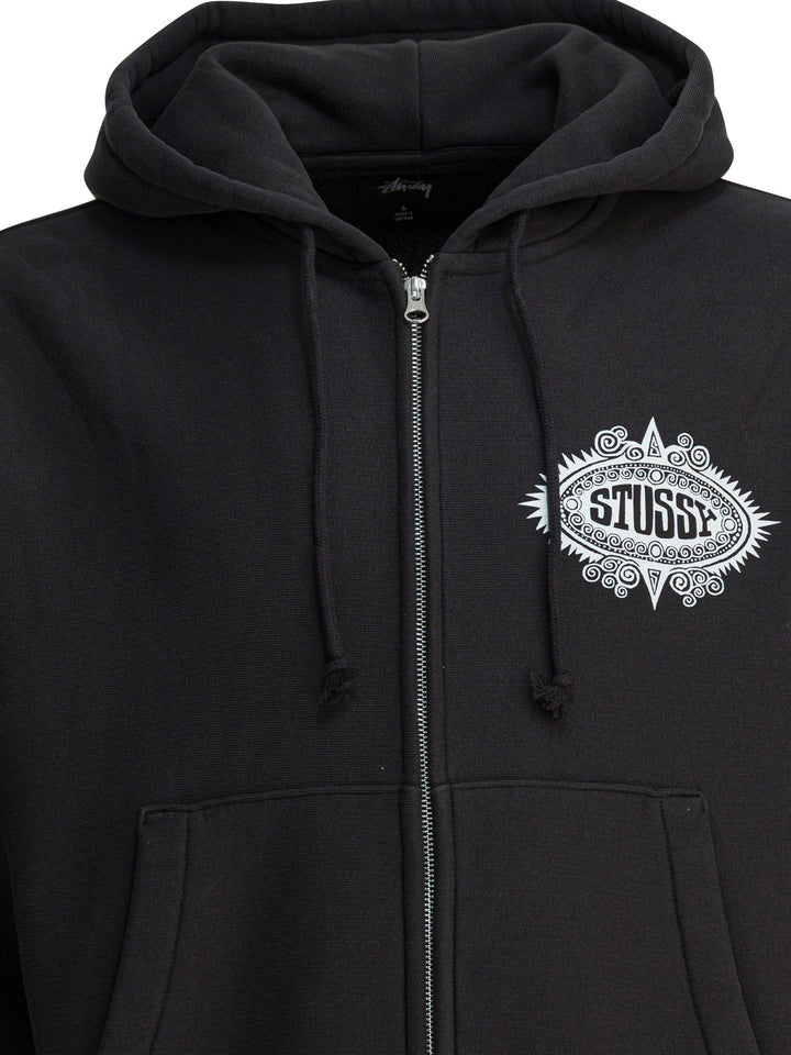 StüSsy  Sweatshirts - Black | 9ef84f703e189608d0874e0ea7a5a3a27bfee4d7