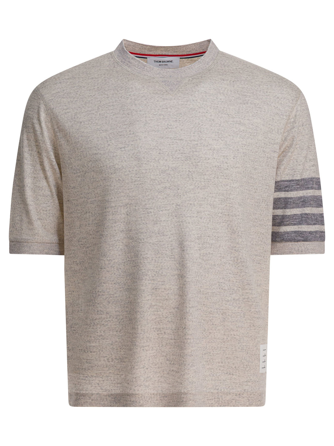 Thom Browne 4bar T-shirts - Grey | 0a68eaff7824409b6bc709299d9ca59b887158cf