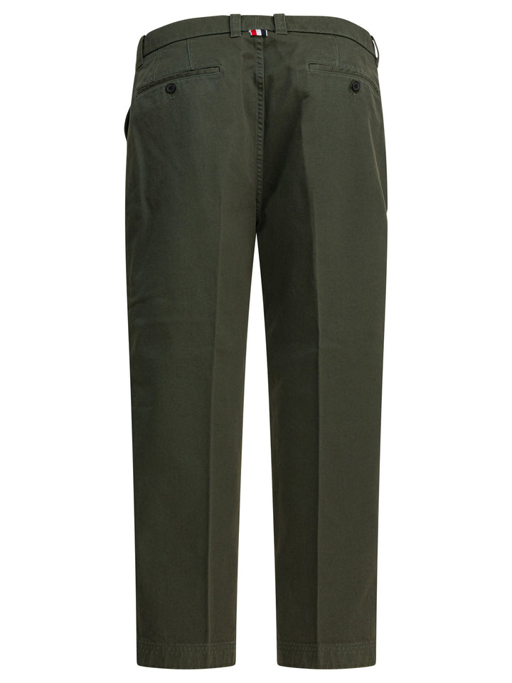 Thom Browne Utility Trousers - Green | 7e5a7549057f51079f8c4481da1a2f49ecfb9448