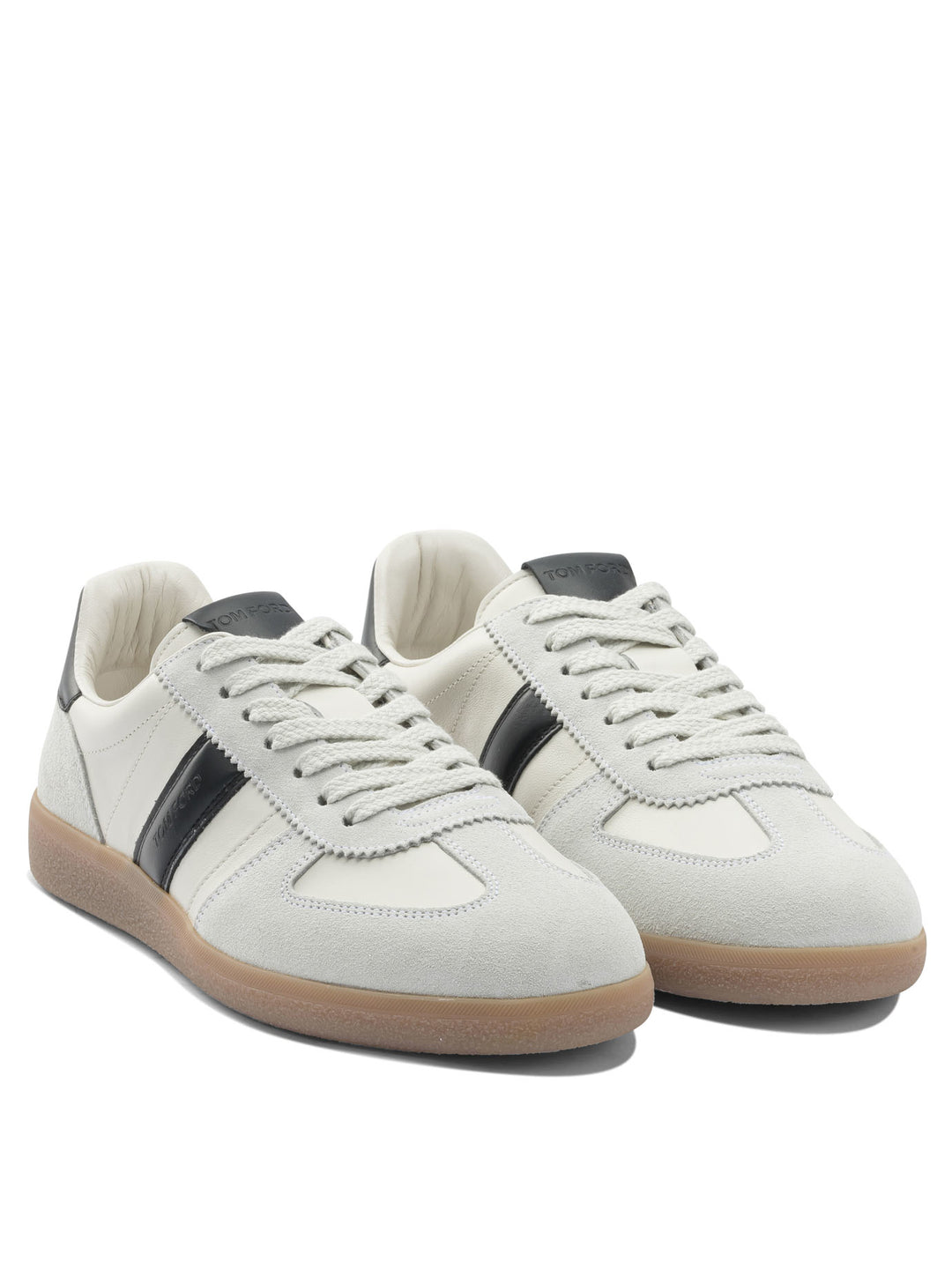Tom Ford Terence Sneakers & Slip-On - White | c216740480eaa21e0d1c5220edf555cf583de8b7