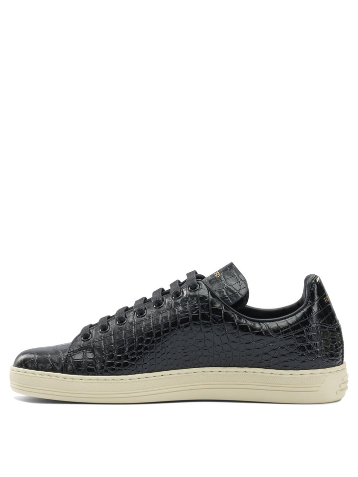 Tom Ford Warwick Sneakers & Slip-On - Black | 60857d62f333f056654e2c2eff961682a4e1b1c9