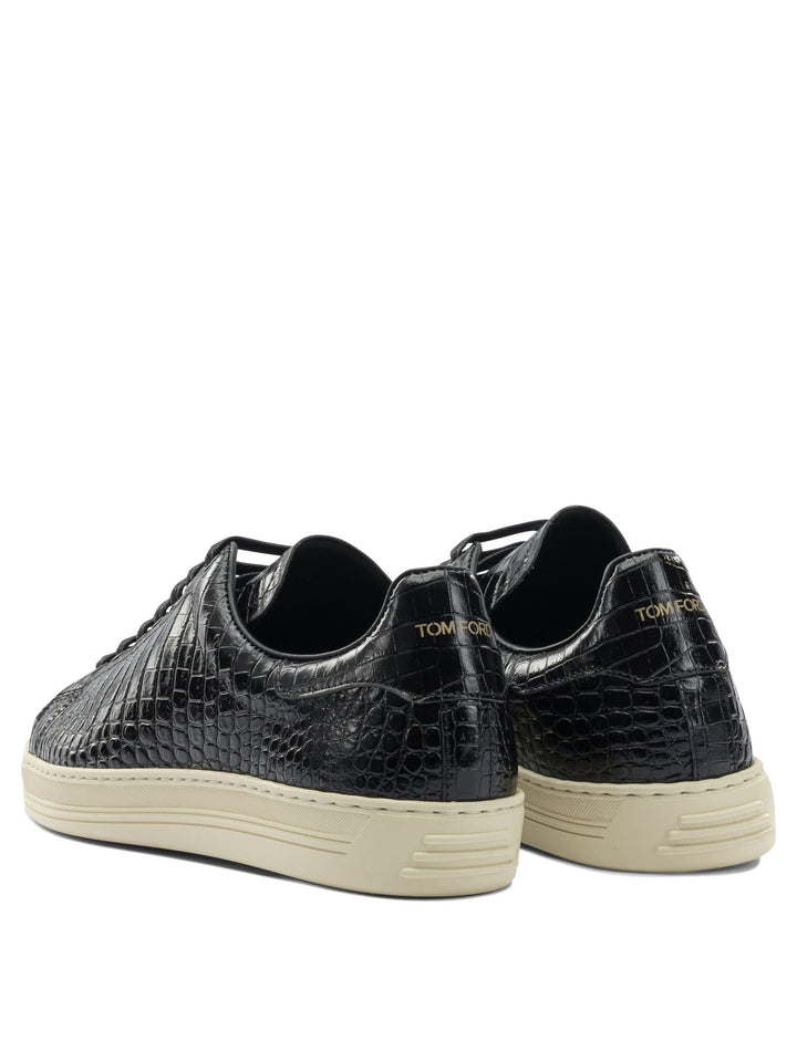 Tom Ford Warwick Sneakers & Slip-On - Black | 63b917e45675fa5bbb10c519de3be395f4b3da5c