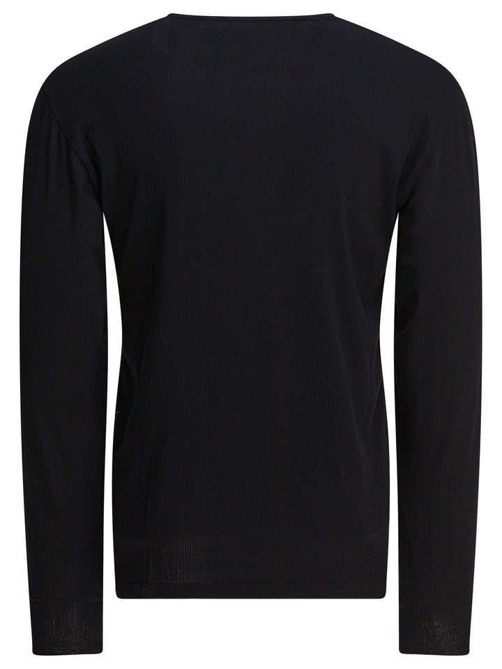 Tom Ford Cotton Crewneck T-Shirt T-shirts - Black | ab227d50415731ca21902fbdfc429dffca15a6d7