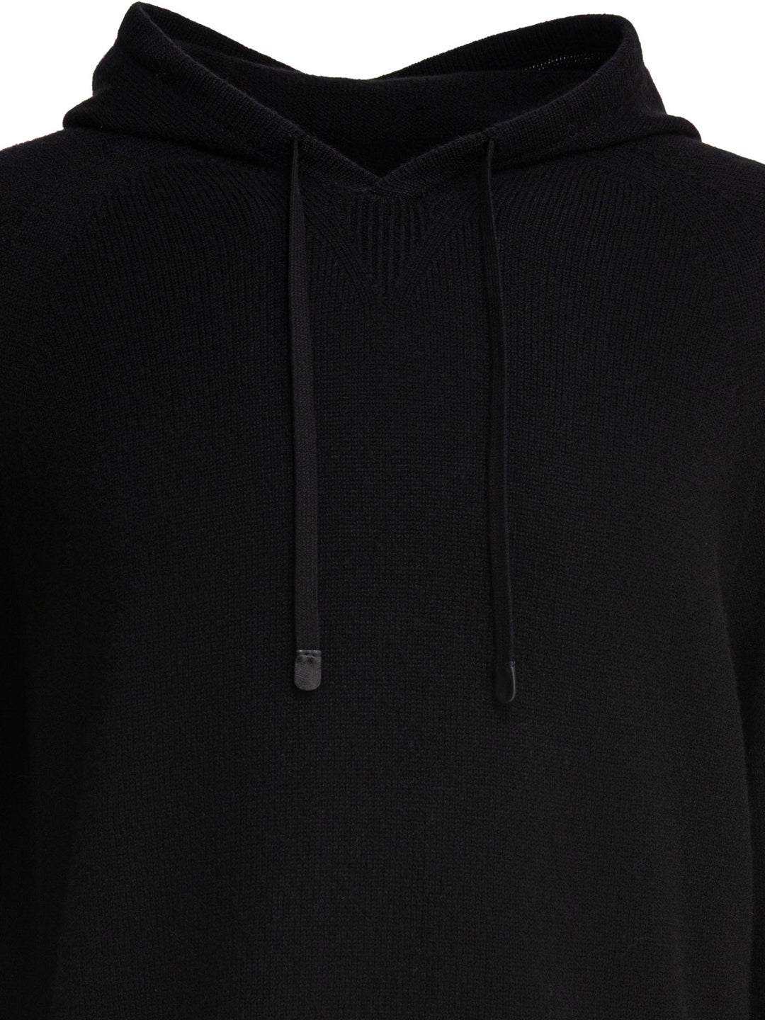 Tom Ford Cashmere Hooded Sweater Knitwear - Black | 7fc920b4957dccc13f724eb512671f1ad4847858
