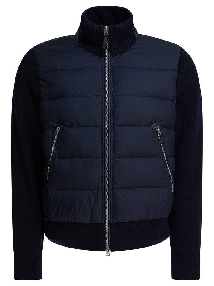 Tom Ford Nylon And Wool Short Down Jacket Jackets and Coats - Blue | 21bca3b5881f50f47a8ec376f24d7822a627f3cf