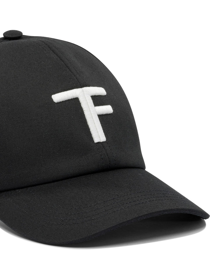 Tom Ford Cotton Trucker Hat Hats - Black | fd5363133fab80a7072b7d9867834b1e4c4935d2
