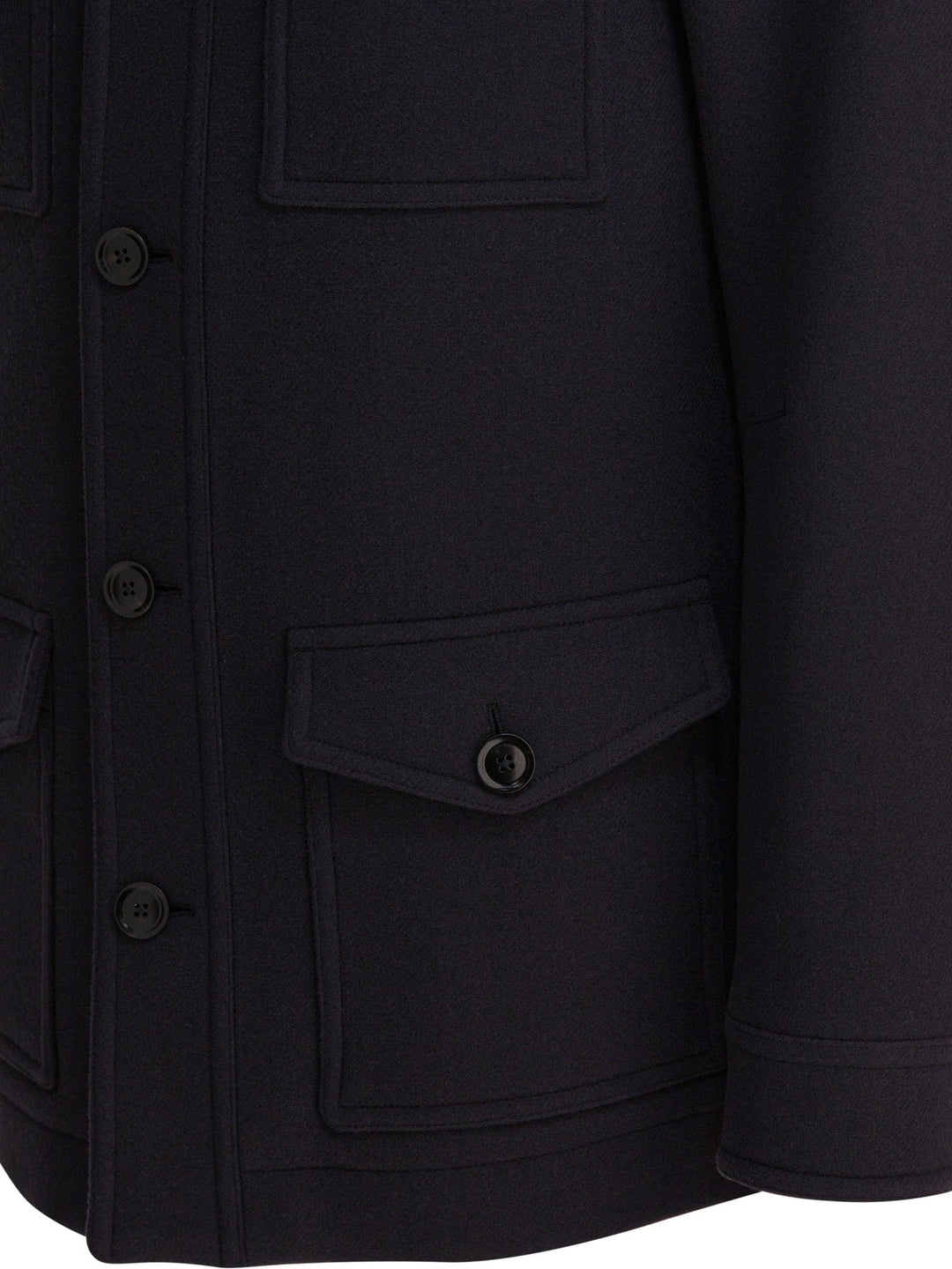 Tom Ford Virgin Wool Coat Jackets and Coats - Blue | 3cb75f7dec19ff90f62cc6069b7e6f2894fc006b