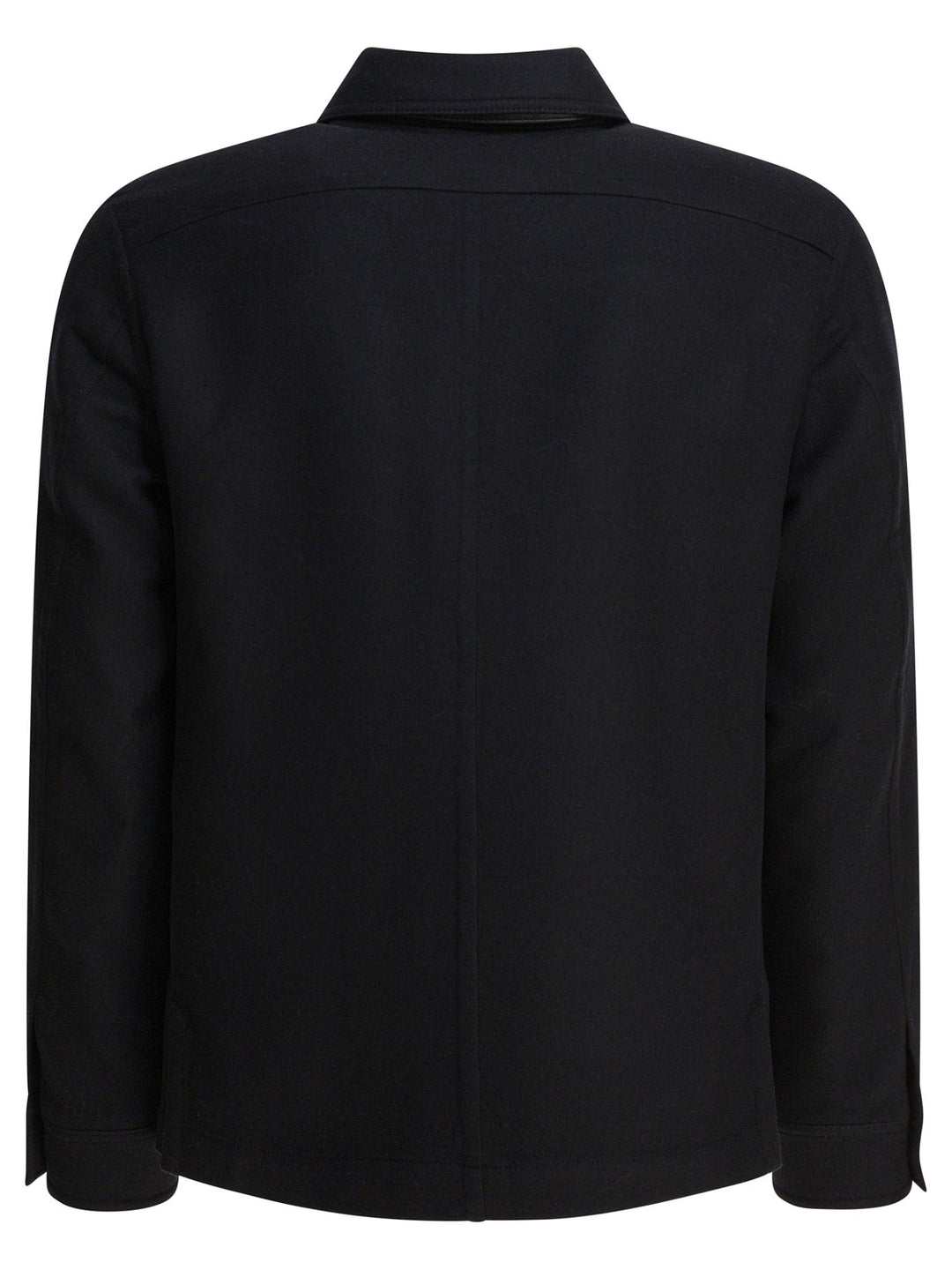 Tom Ford Wool And Silk Overshirt Jacket Jackets and Coats - Black | 4c01afc022f5ecd7f75fe3b30d1a99ae78081b92