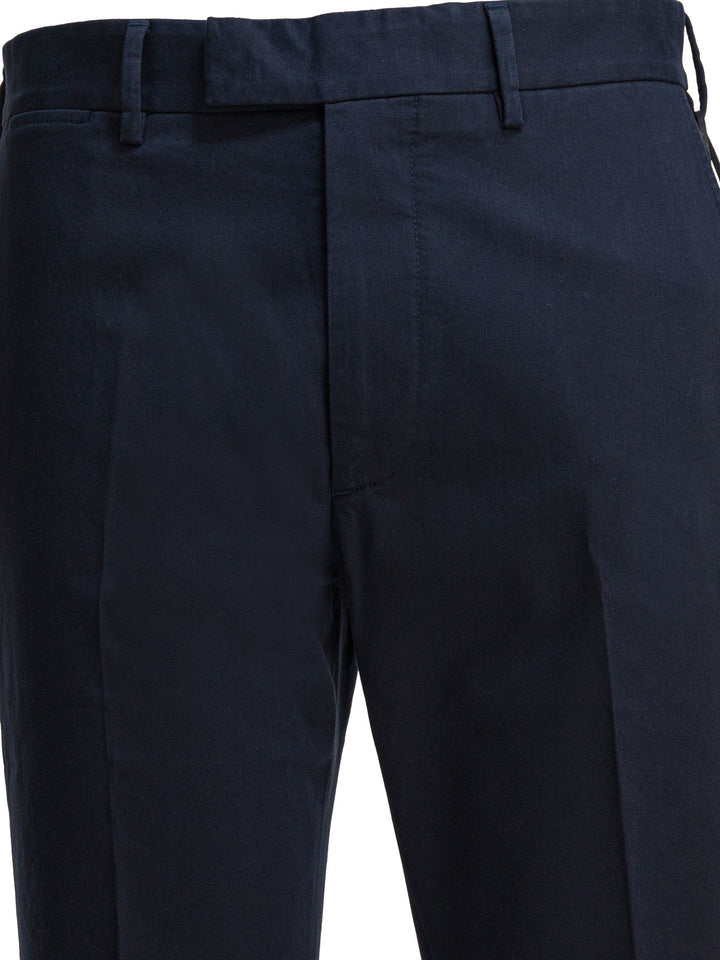 Tom Ford Cotton Twill Chino Trousers - Blue | 30f447d27b4434dc2dca0f40eeeda538f89dc15e