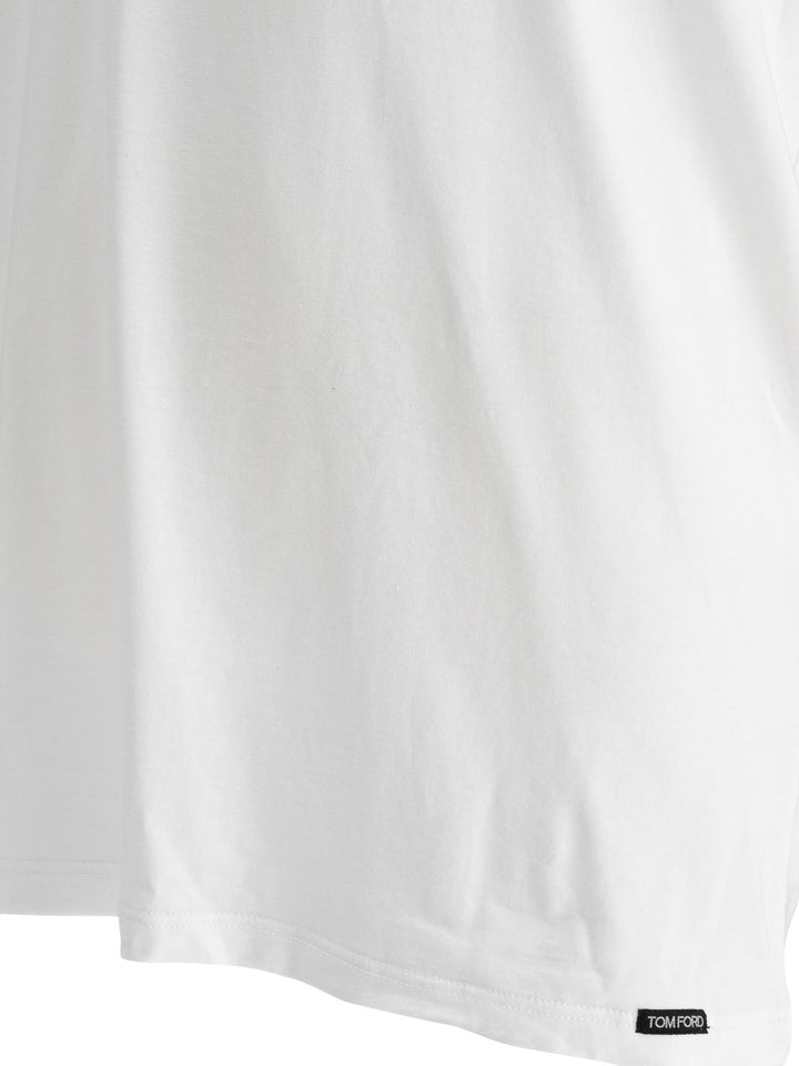 Tom Ford Cotton  T-Shirt Underwear - White | 0576575656e7b110f35ce586d03822892e2bd57a
