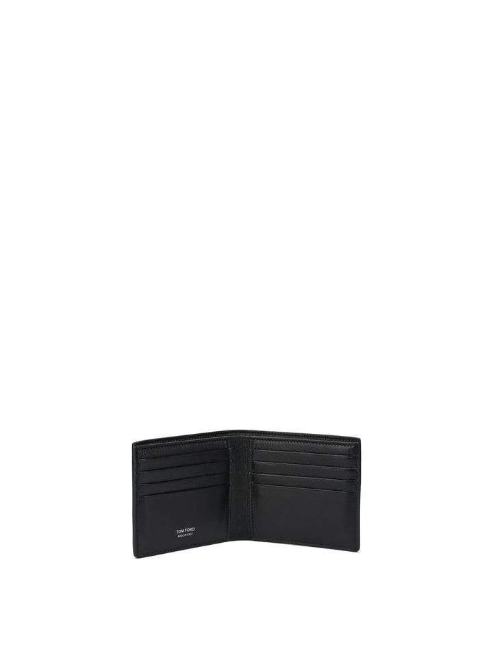 Tom Ford Crocodile Print Leather Wallet Wallets & Card holders - Black | 6227498e0fe63003054c2d8223b79ccf54716bfd
