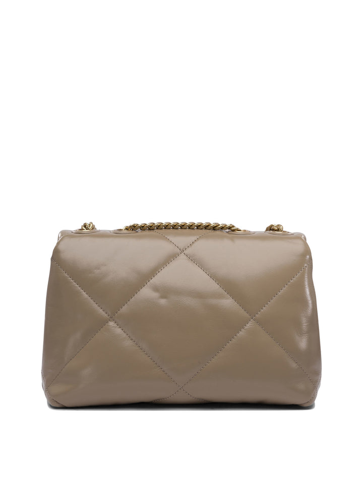 Tory Burch Kira Diamond Quilt Small Convertible Shoulder Bag Shoulder Bags - Brown | 396fe81d09be9049ff642d398aa5ec7f9bee00ac