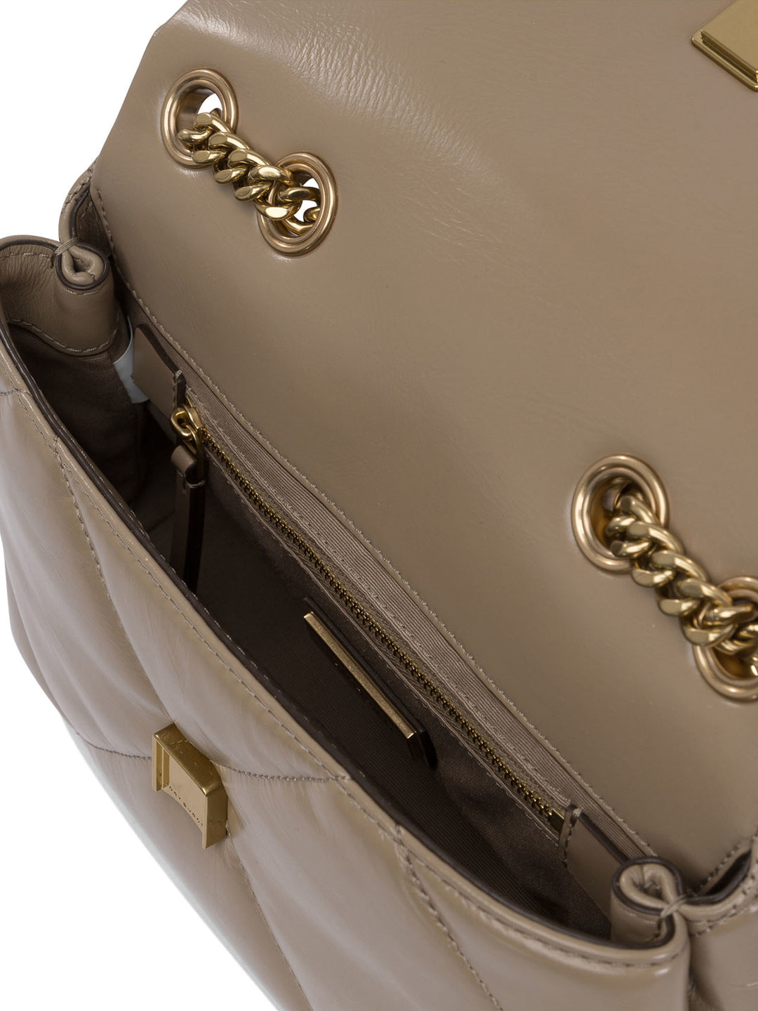 Tory Burch Kira Diamond Quilt Small Convertible Shoulder Bag Shoulder Bags - Brown | 0fde728d7557e4a542863d79271ac9f9eb6d3513