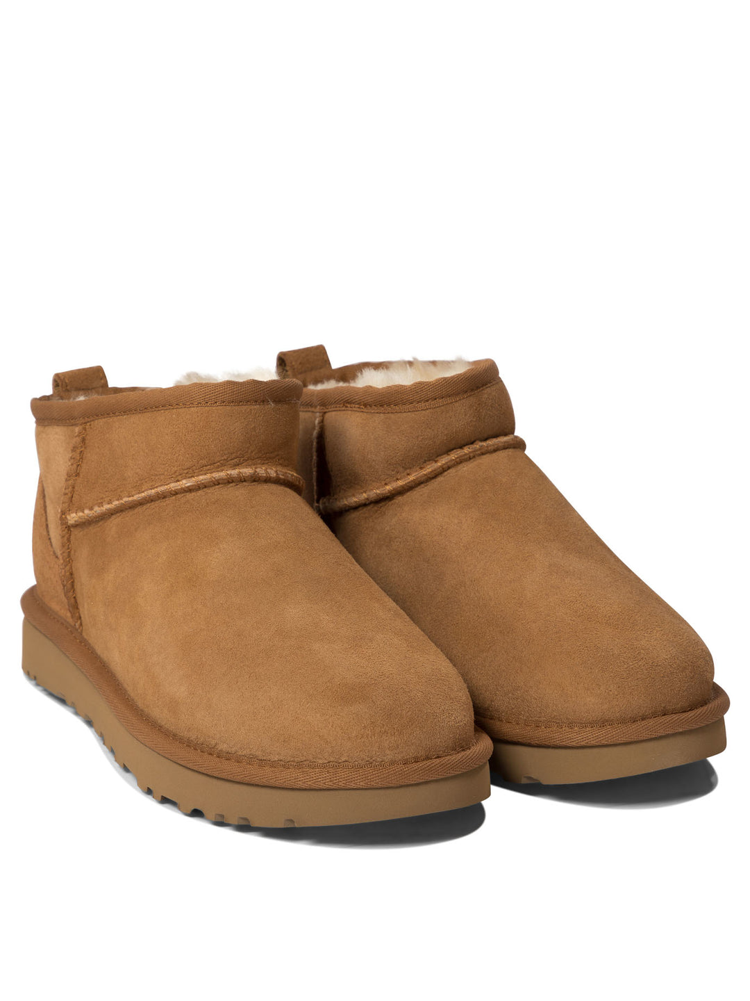 Ugg Classic Ultra Mini Ankle Boots - Brown | f60ffc39435dbe79fd3790f45308df6ef26a8de2
