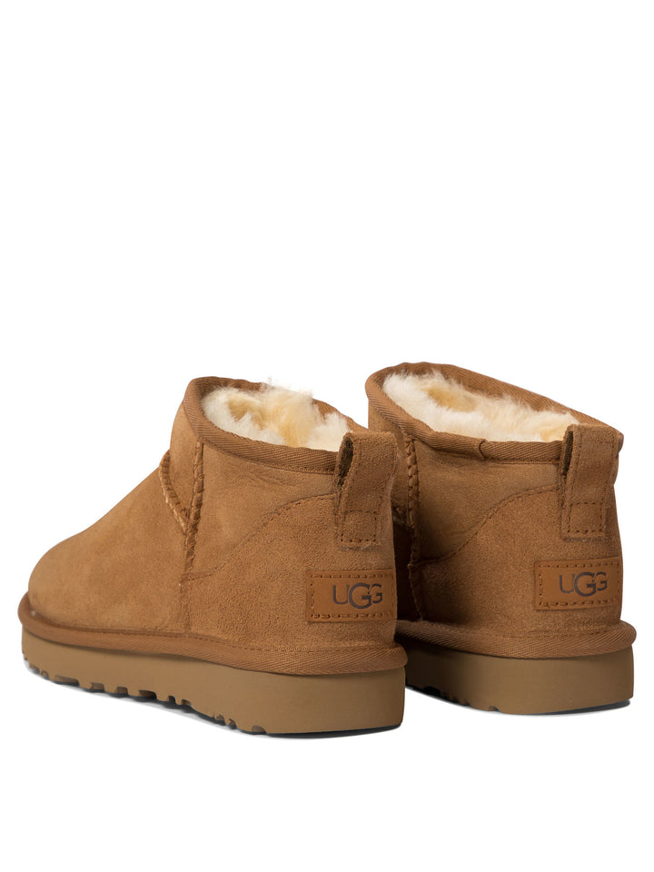 Ugg Classic Ultra Mini Ankle Boots - Brown | 4a385046789631b3c4ee1793972d32532955bf97