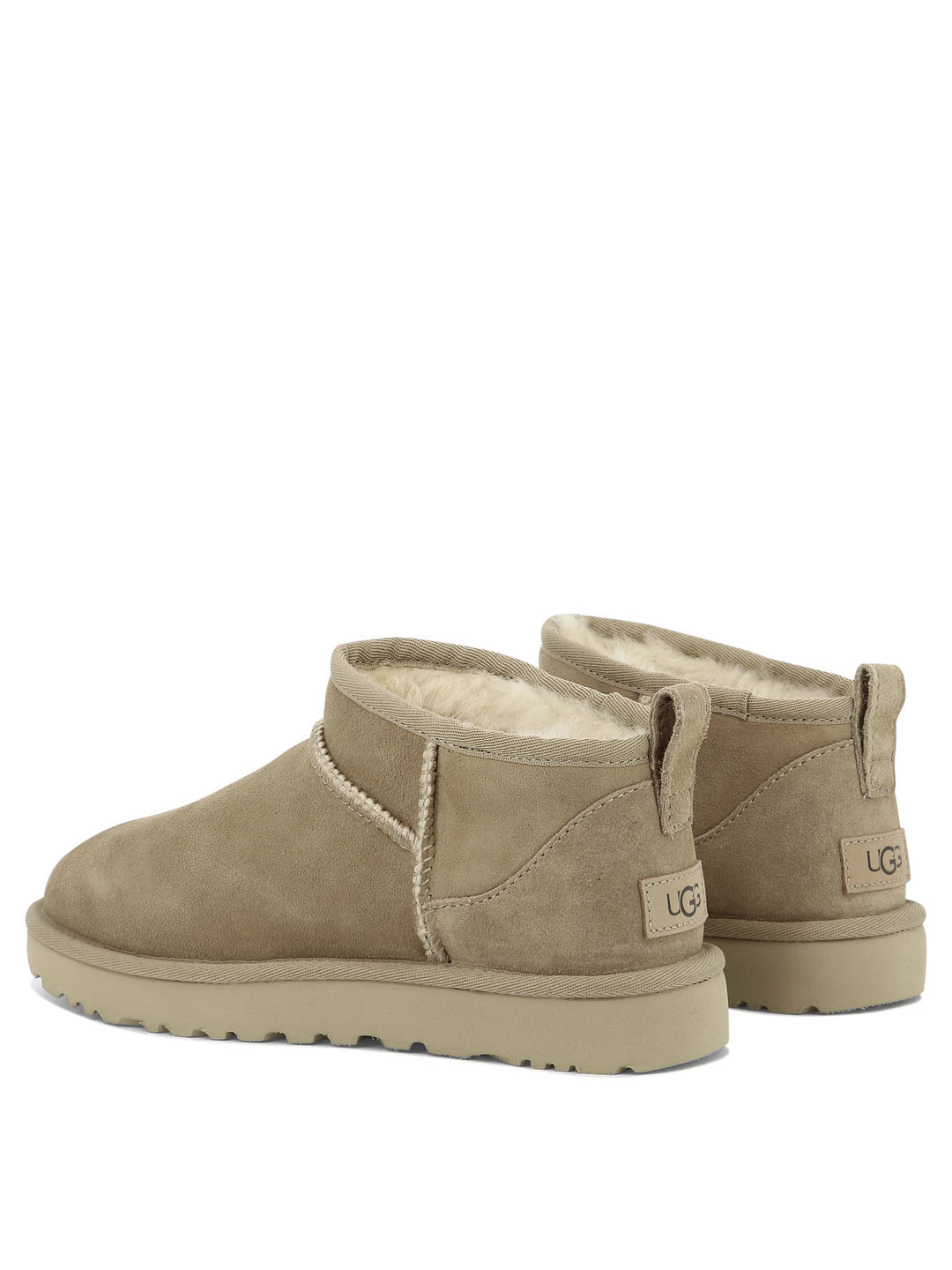 Ugg Classic Ultra Mini Ankle Boots - Beige | 20e4f8a3bcb87b1b949e01da5b729e8742be31c8