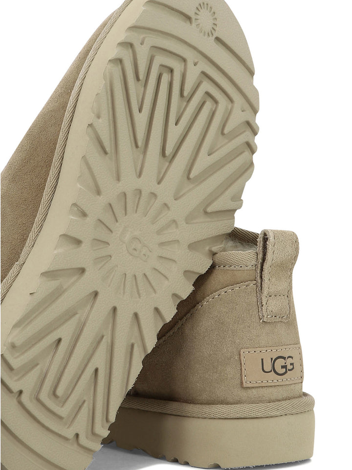 Ugg Classic Ultra Mini Ankle Boots - Beige | 4ba5c50d4ba140c378a6c7647c3658add0cbc7dd