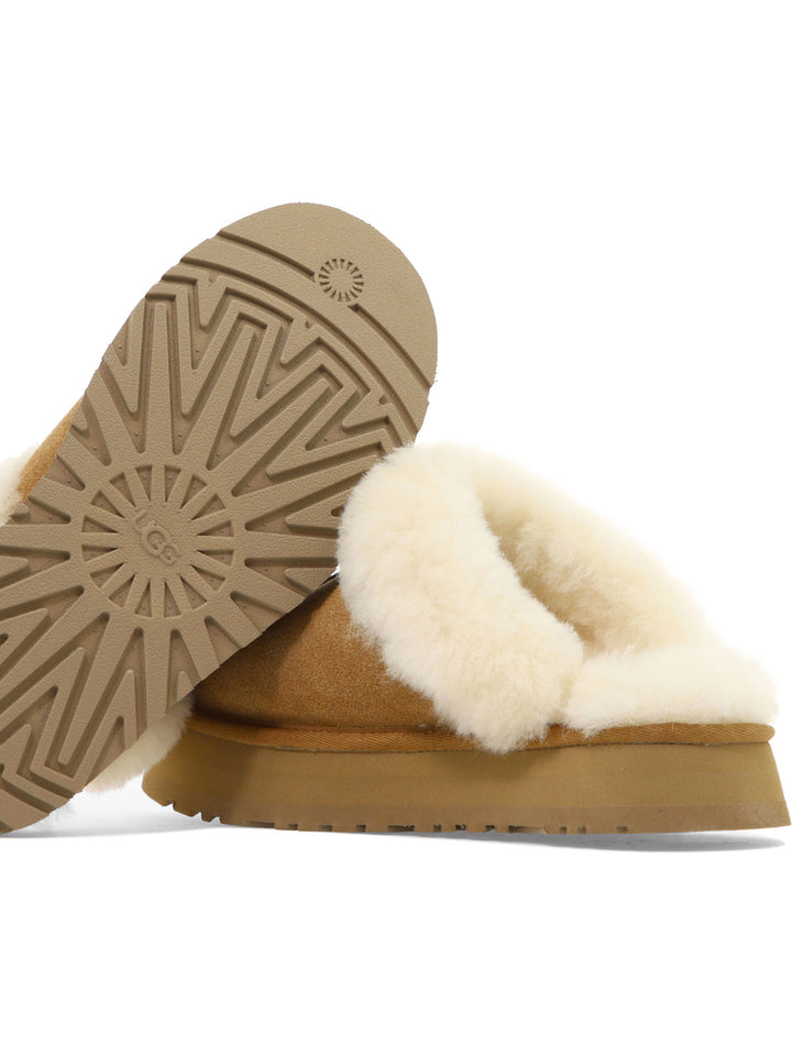 Ugg Disquette Loafers & Slippers - Brown | 639692d3950494820e980069274eaff5848dc223