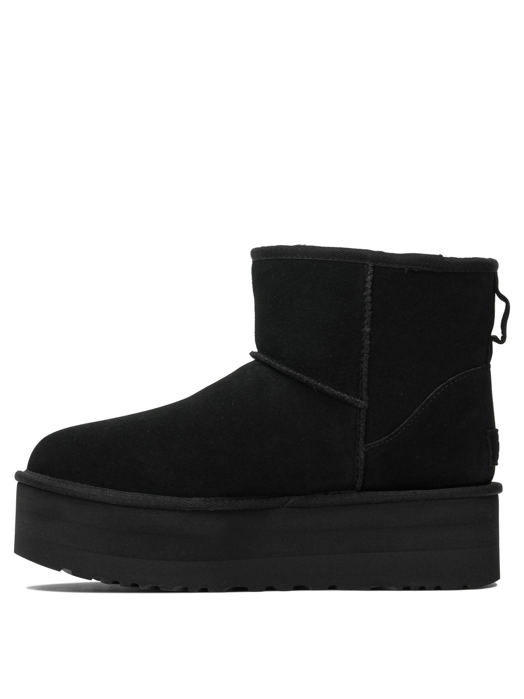 Ugg Classic Mini Platform Ankle Boots - Black | aa5bcff2f50f48a8c70411b47de97c8bfeea9fc1