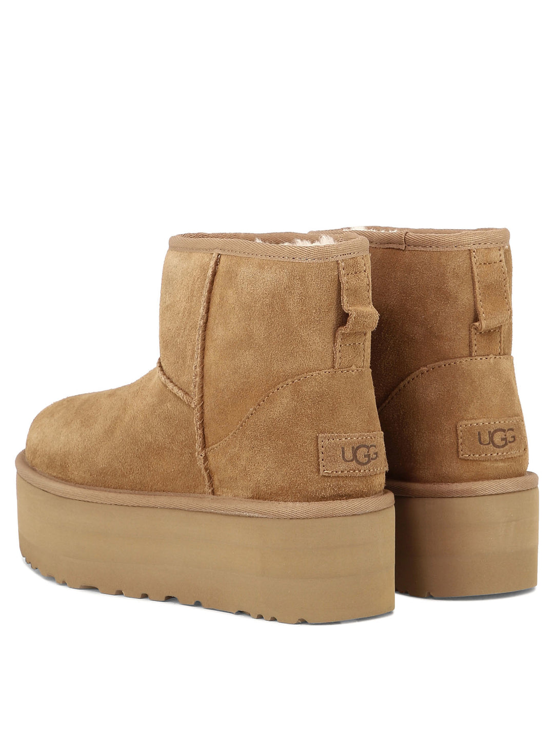 Ugg Classic Mini Platform Ankle Boots - Brown | 77673756f7c1fc401aa68f3e210780a7e103e8d2