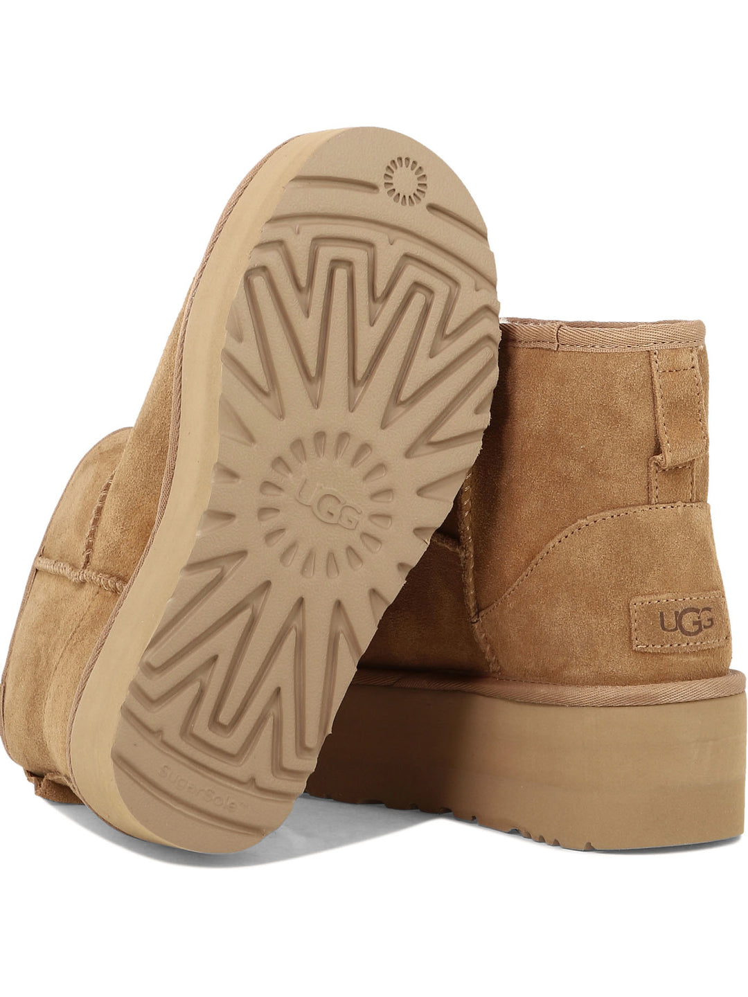 Ugg Classic Mini Platform Ankle Boots - Brown | 7077159cc92ad707bcf30f35a035c9d3d3a9b5b4