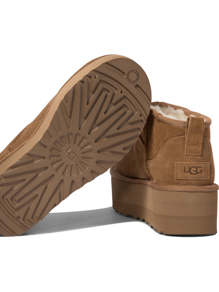 Ugg Classic Ultra Mini Platform Ankle Boots - Brown | c14e879c14b69daa13a4855d9acfbab7c7d01d69