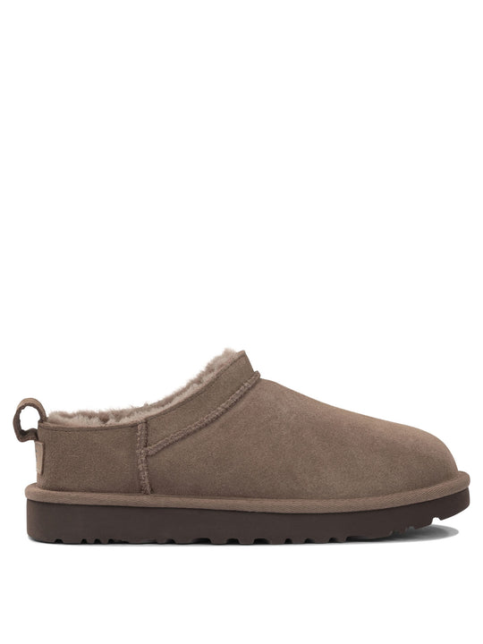 Classic Micro Ankle Boots Grey