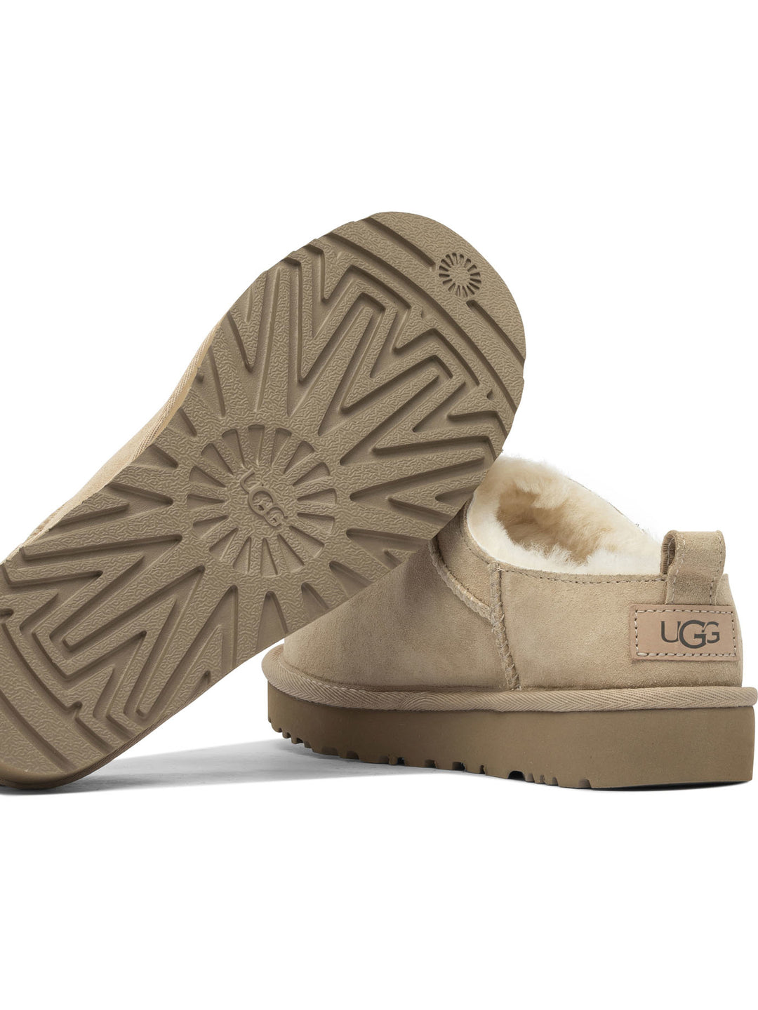 Ugg Classic Micro Loafers & Slippers - Beige | de34496585c2c22c1cdc2476d4ae637f05b09913