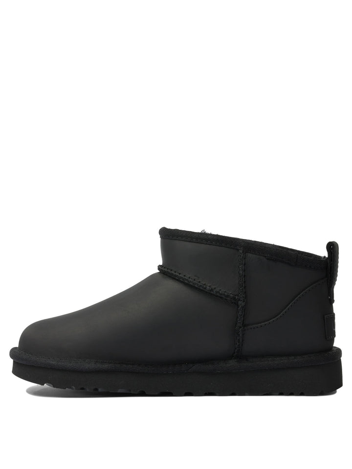 Ugg Classic Ultra Mini Ankle Boots - Black | ed2524c98cbb87344da7a0a16074c716473e82f6