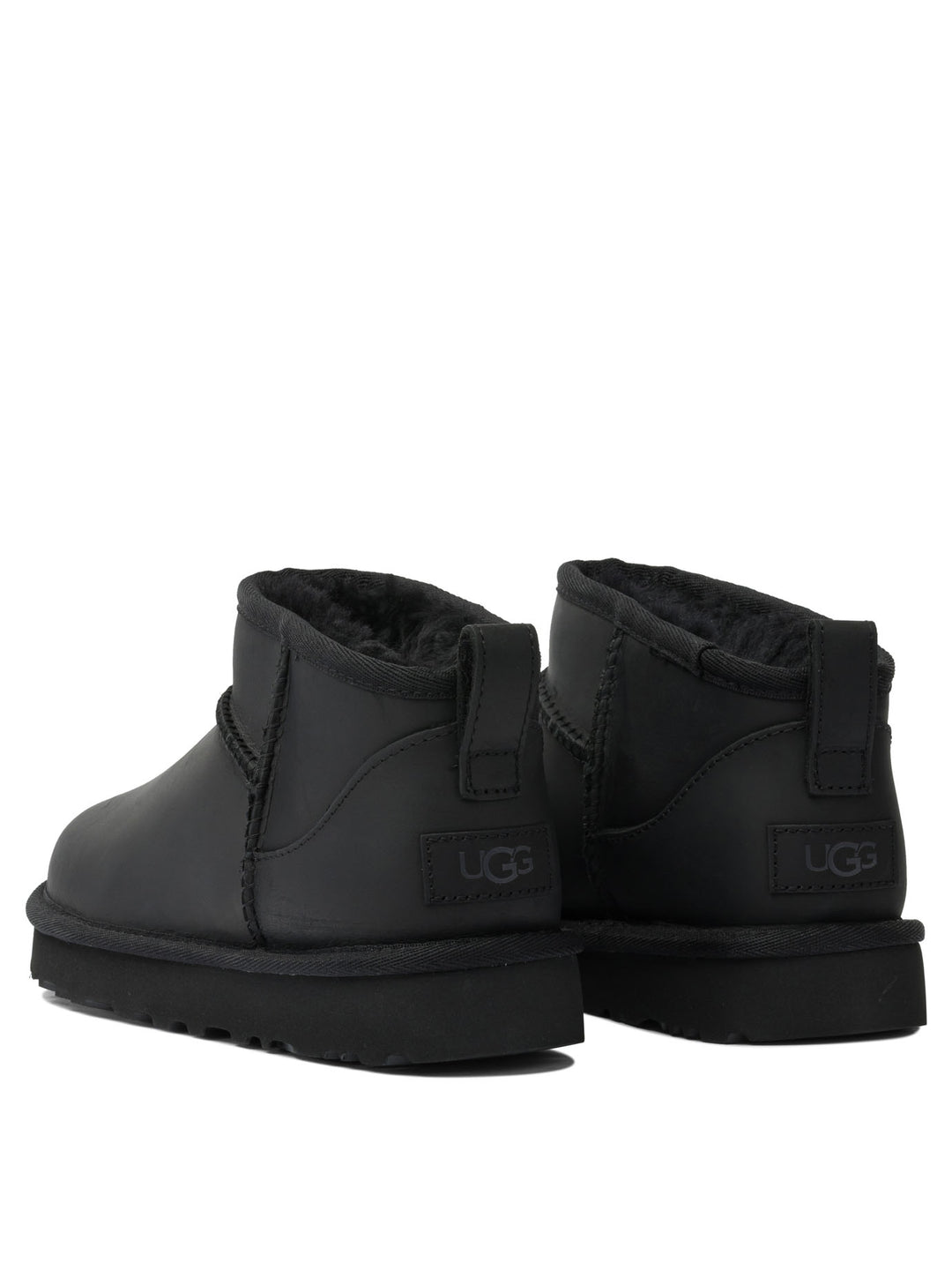 Ugg Classic Ultra Mini Ankle Boots - Black | 34759e3d4d0c35ac0079dd6d99b32c00808ad031