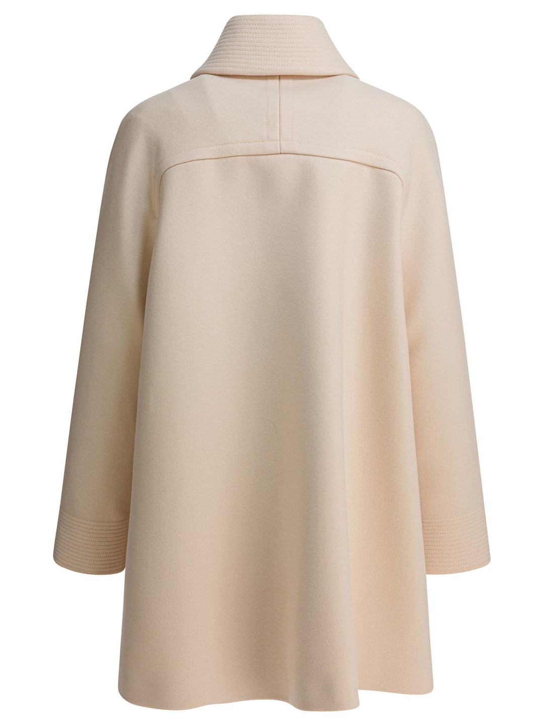 Valentino Virgin Wool Long Coat Jackets and Coats - Beige | b899d70e0f0f3b9b5ed9f8c787f283a468f80d7a