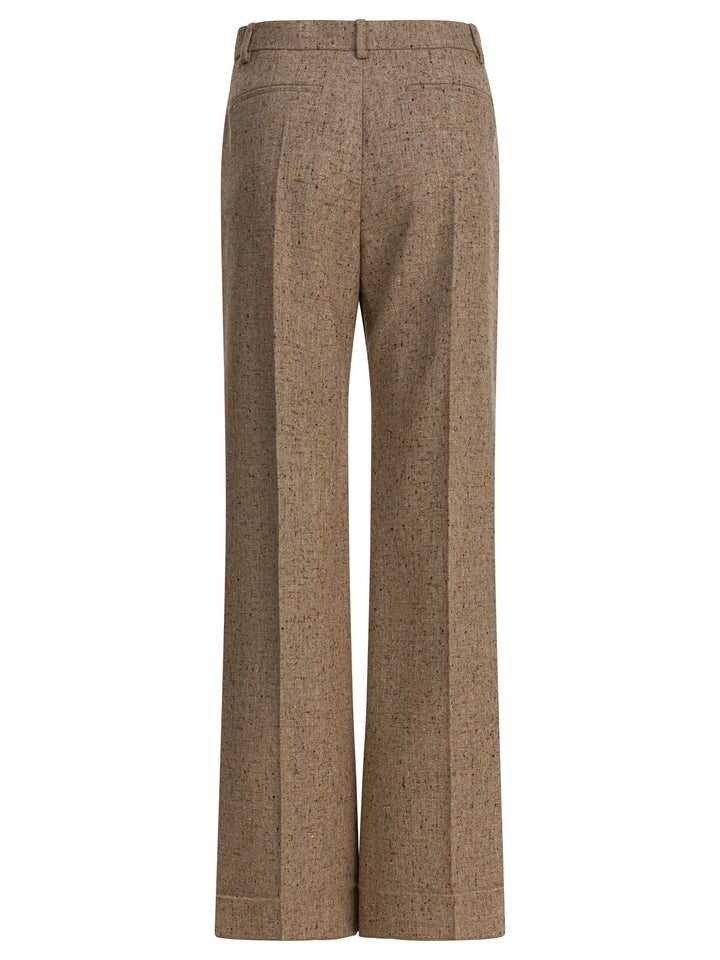 Valentino Natte' Buttoned Pants Trousers - Beige | 974a507eb8ecdf29f41fd309b3e76c30b17fe5a3