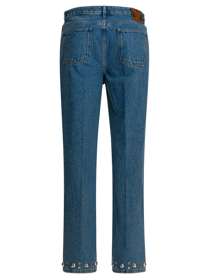 Valentino With Cabochons Jeans - Light blue | 004a020c86eee28a820cef7fba383c1e63c3a31f